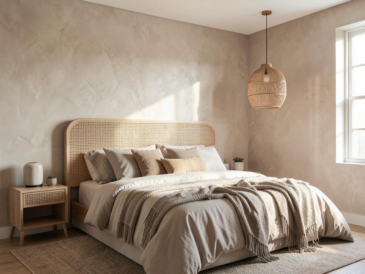 Organic modern bedroom