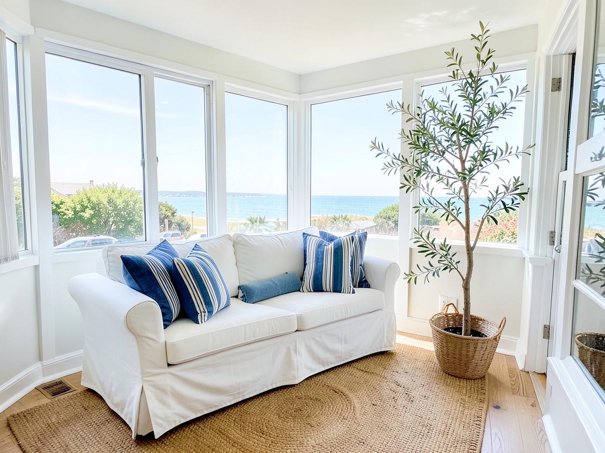 Coastal sunroom