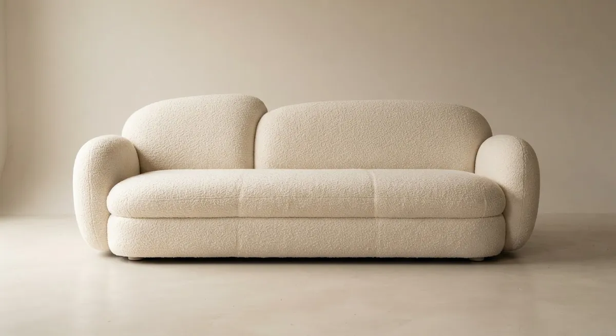 Cloud boucle sofa
