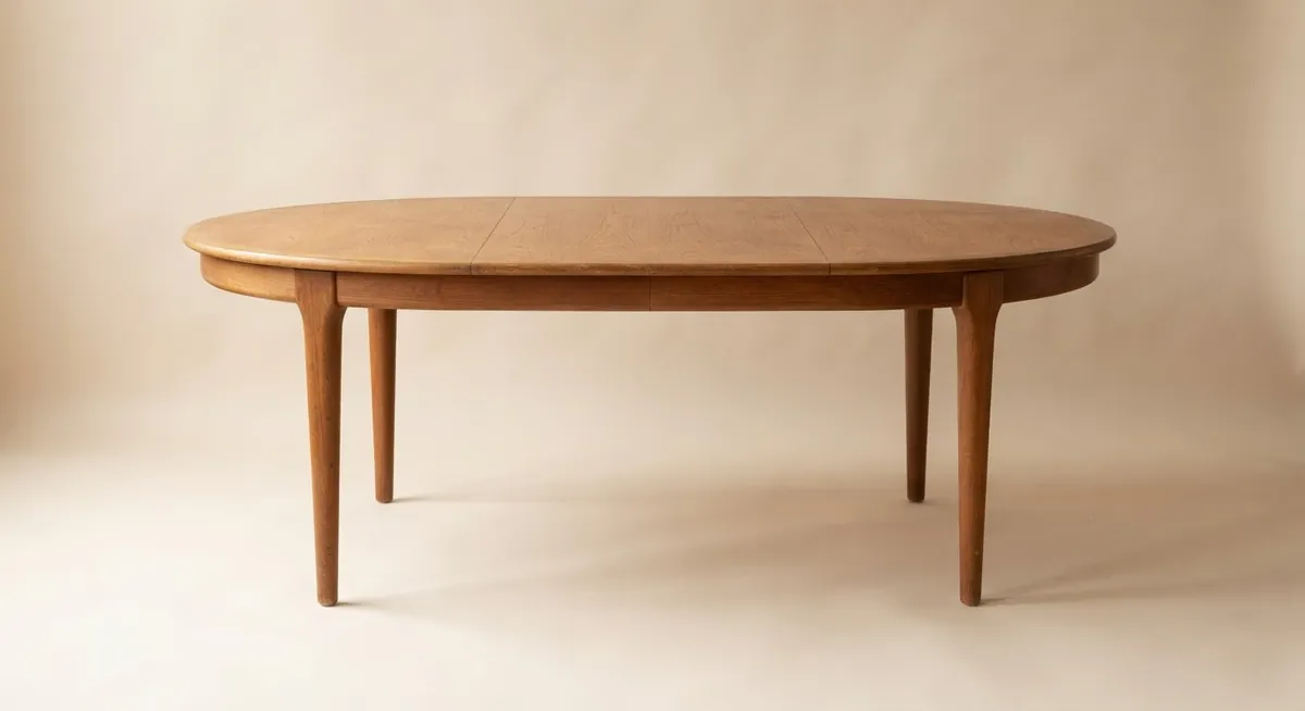 Danish teak dining table, 1960s