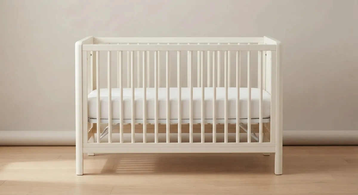 Convertible spindle crib