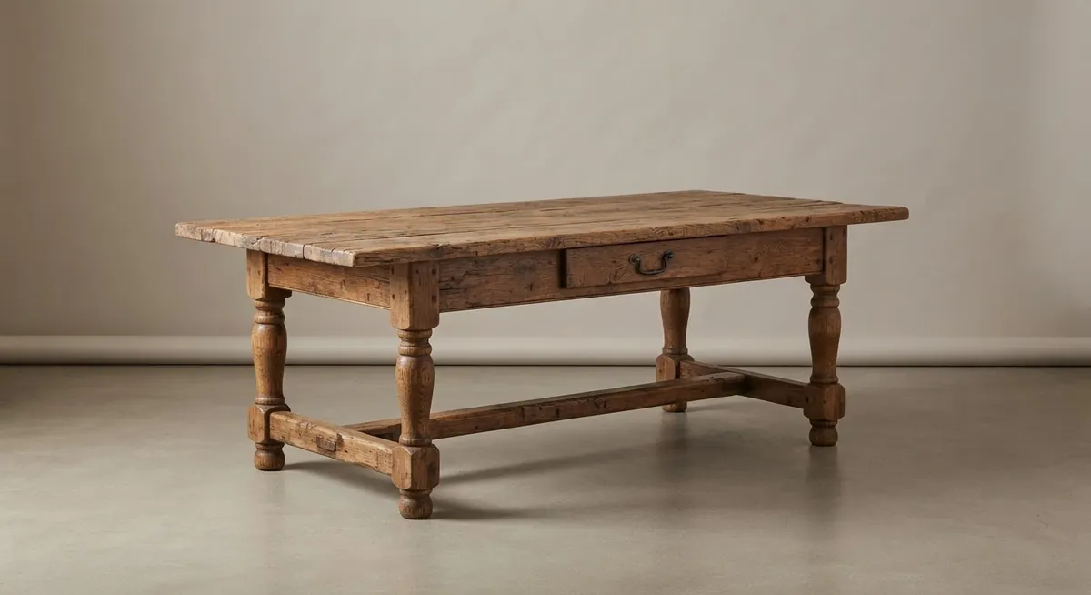 Antique farmhouse work table